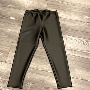 Ann Taylor Faux Leather Leggings